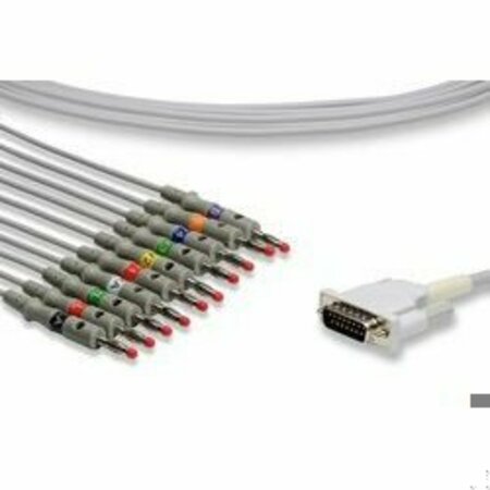 ILB GOLD Replacement For Burdick, Eli 280 Direct-Connect Ekg Cables ELI 280 DIRECT-CONNECT EKG CABLES